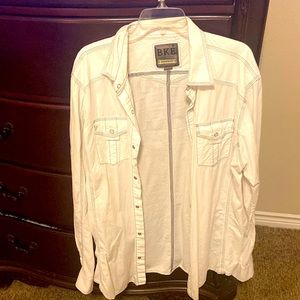 Mens Button down long sleeve shirt
